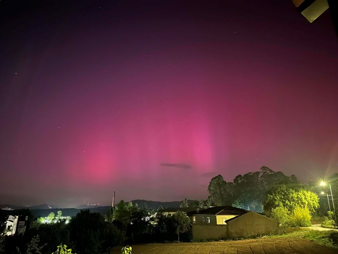 Terminou a 'dança luminosa' da aurora boreal Cm ao Minuto Correio