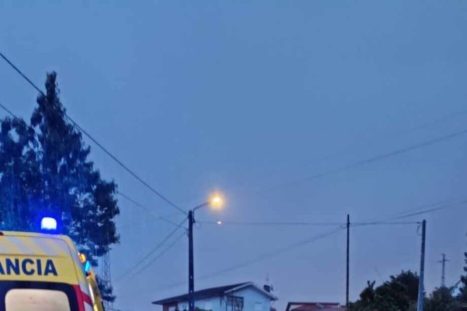 Acidente entre carro e carrinha do pão faz um ferido em Santo Tirso