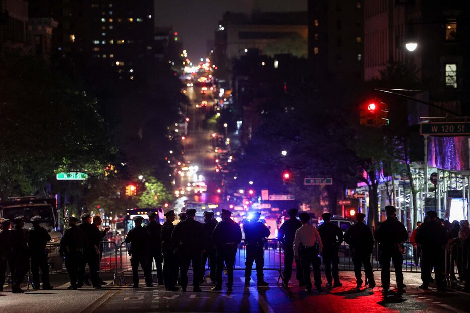 Continuam os protestos no campus da Universidade de Columbia