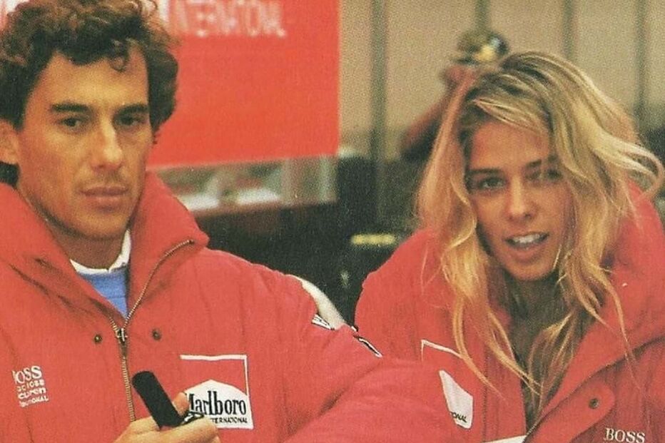 Ayrton Senna e Adriane Galisteu