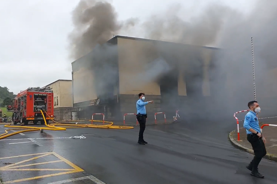 Incêndio em Hospital em Ponta Delgada	