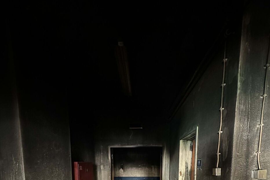 Hospital de Ponta Delgada após incêndio 