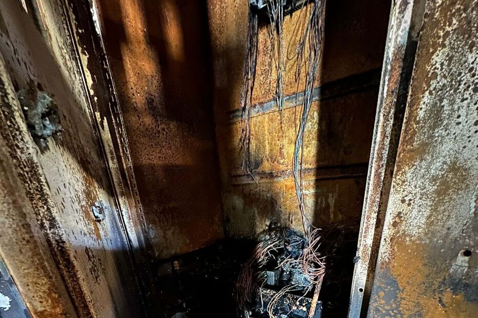 Hospital de Ponta Delgada após incêndio 