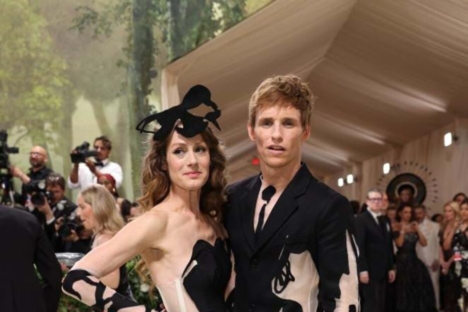 Hannah Bagshawe e Eddie Redmayne