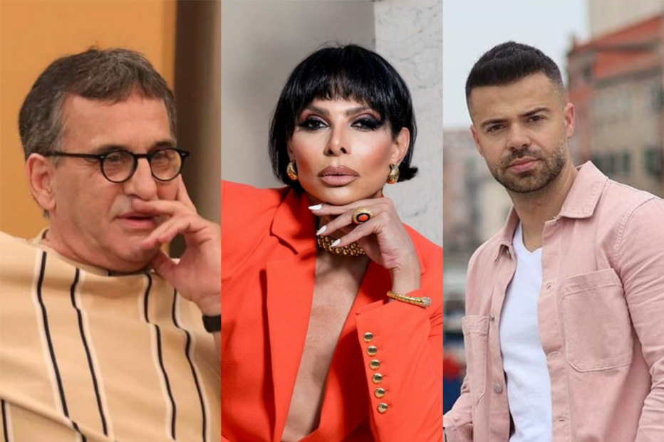 Zezé Camarinha, José Castelo Branco e Ruben Boa Nova