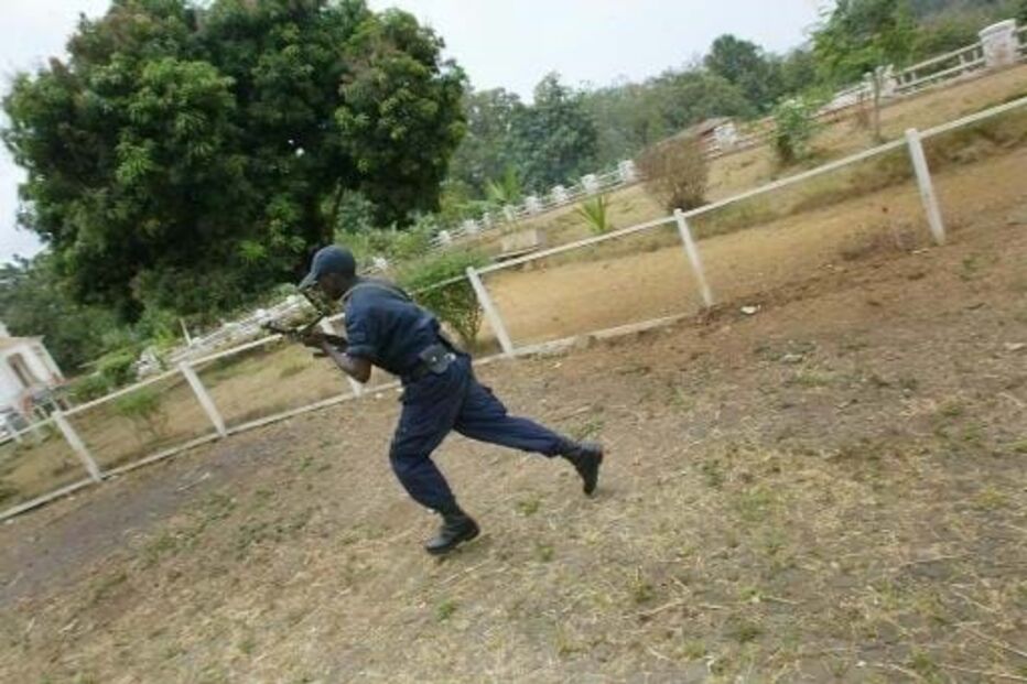 Polícia em São Tomé e Príncipe