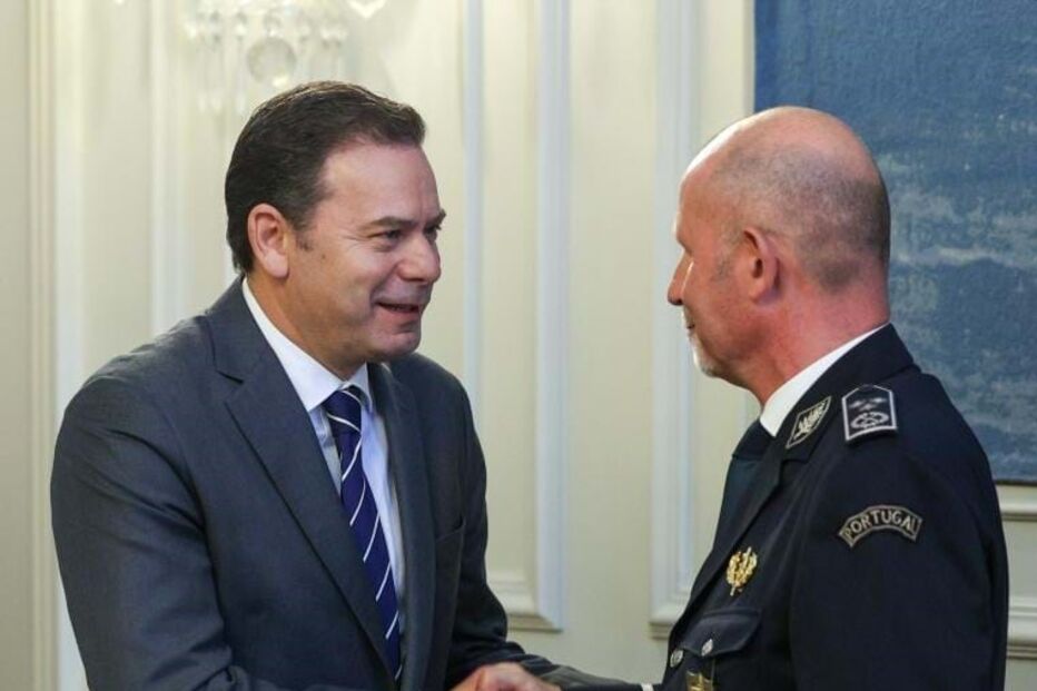Luís Montenegro deu posse ao diretor nacional da PSP, o super intendente Luís carrilho, 58 anos