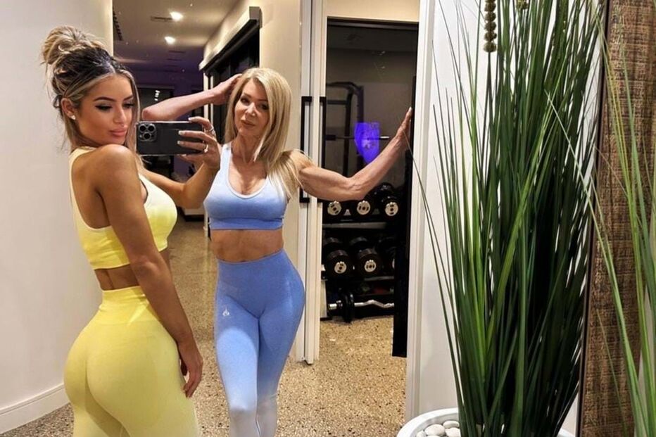 Lesley Maxwell e a neta