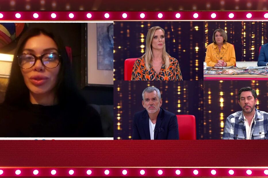 Luciana Lima no programa 'Noite das Estrelas'