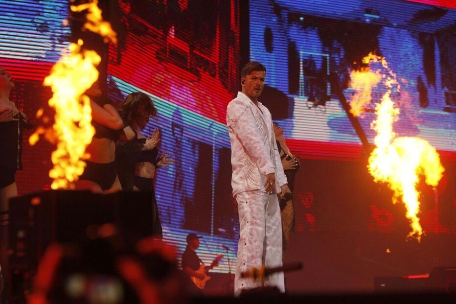 David Carreira em concerto