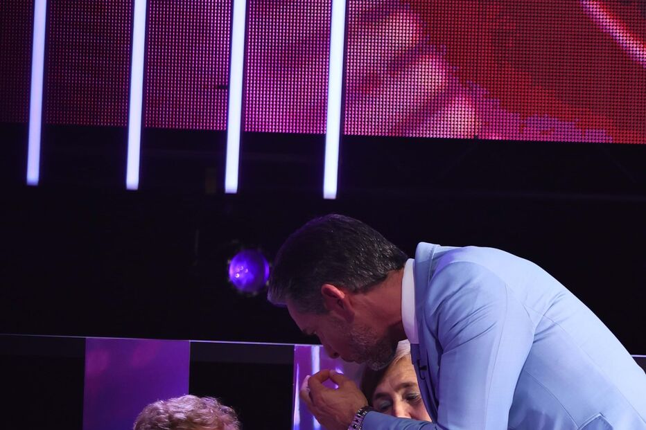 Cláudio Ramos e Maria do Rosário, avó de Catarina Miranda