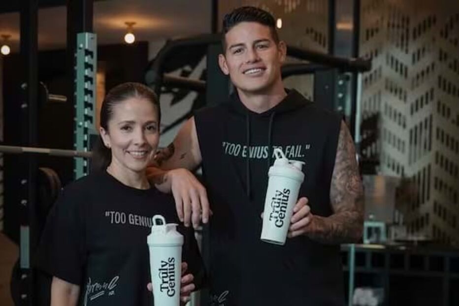 James Rodriguez no seu novo negócio
