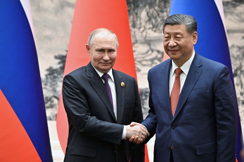Putin em viagem à China