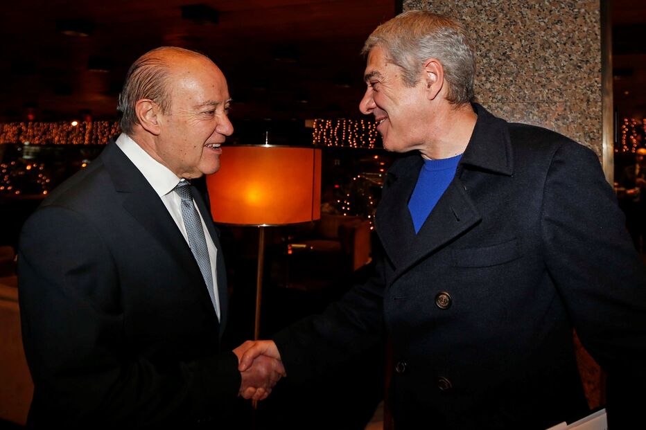 Pinto da Costa e José Sócrates