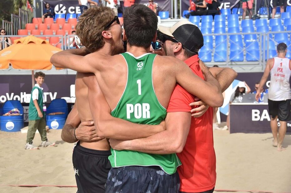 Portugal na fase final da Taça das Nações de voleibol de praia que apura para Paris2024
