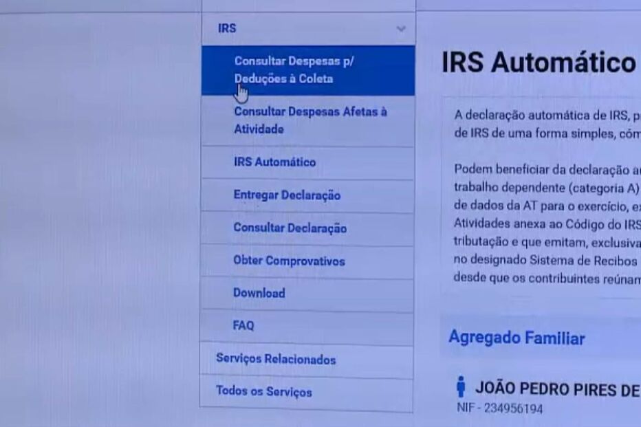 IRS Jovem só com declaração em separado