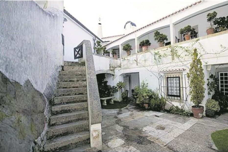 Palacete de Sintra, propriedade de Betty Grafstein, alugado atualmente por Pedro Pico 