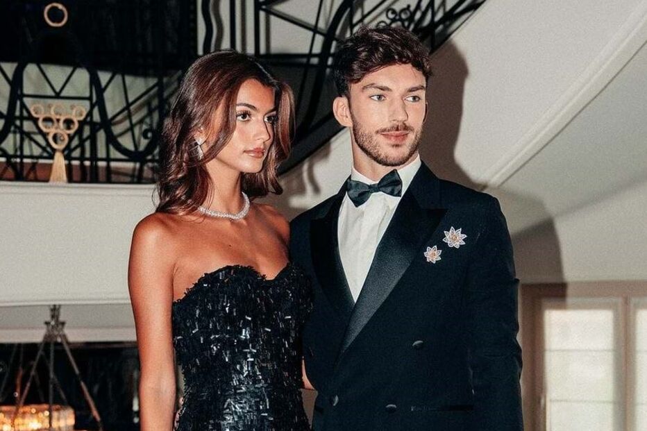 Francisca Cerqueira Gomes e Pierre Gasly	