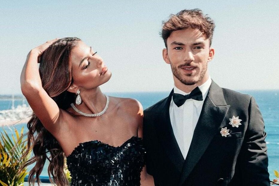 Francisca Cerqueira Gomes e Pierre Gasly	