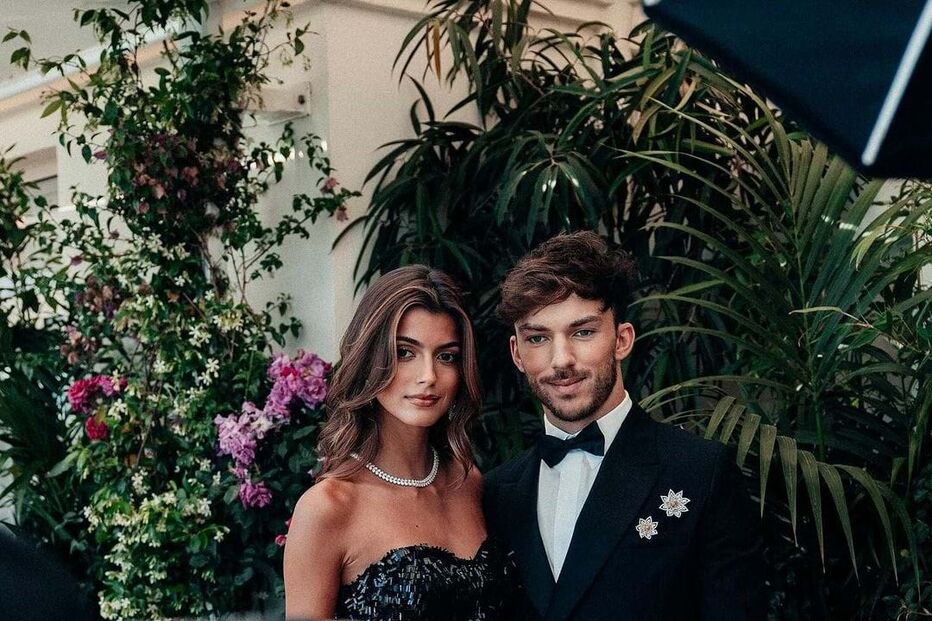 Francisca Cerqueira Gomes e Pierre Gasly	