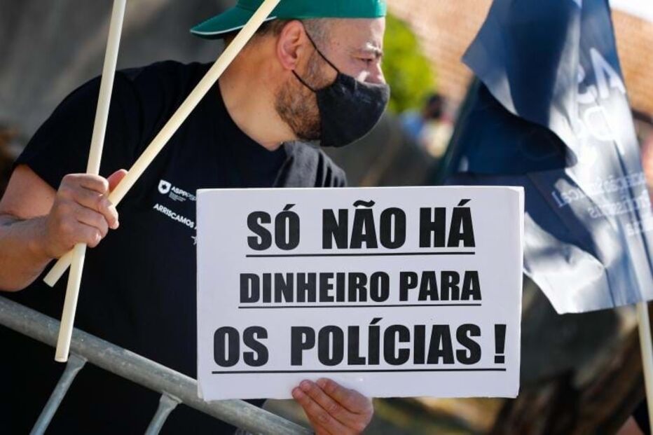 PSP e GNR em protesto