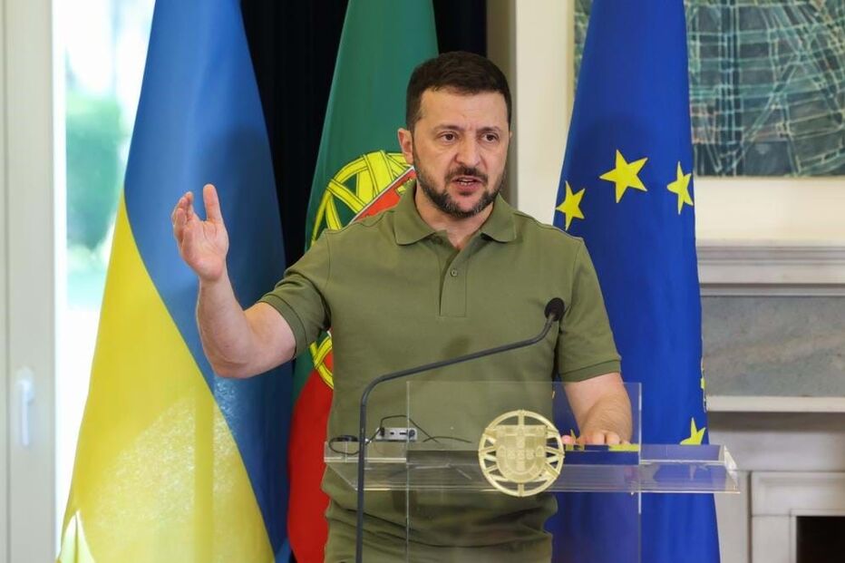  Zelensky em São Bento