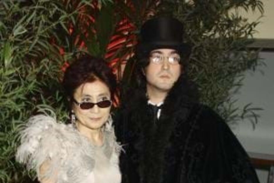 Yoko Ono e Sean Lennon