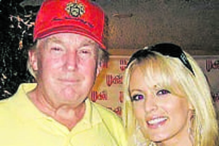 Trump e Stormy Daniels
