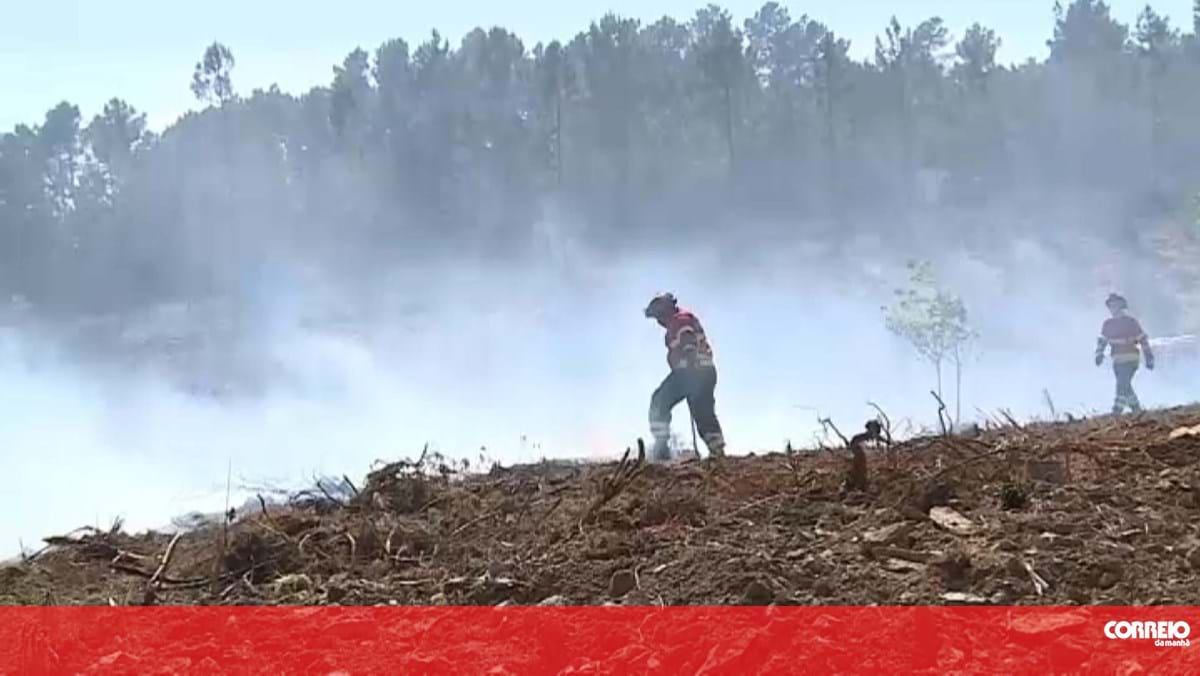 Incêndio em Albergaria-a-Velha obriga a mobilizaçãp de mais de 100 operacionais