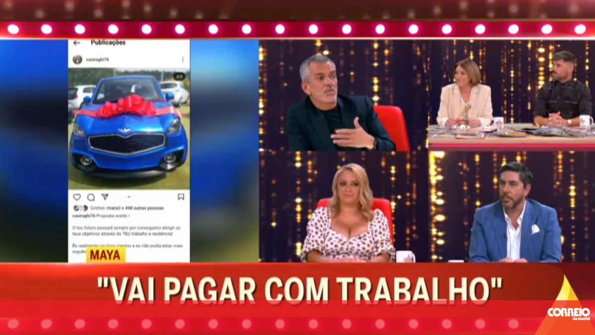 “Agora é moda”: Rui Figueiredo fala sobre carro que António Casinhas ofereceu ao filho    - Vídeos - Correio da Manhã