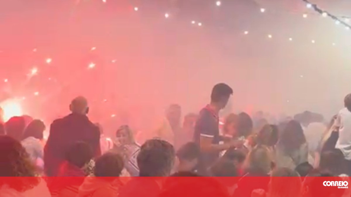 Vídeo mostra momento das explosões durante evento em São João da Talha