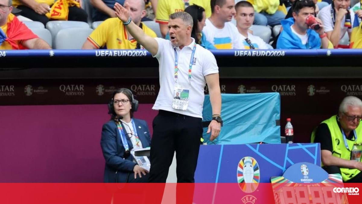 Jogadores da Ucrânia expulsam selecionador do balneário após derrota com a Roménia no Euro2024 – Notícias
