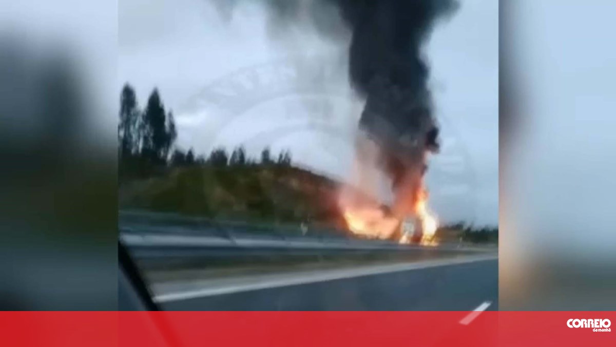 Camiões ardem na A23 em Vila Velha de Rodão – Portugal