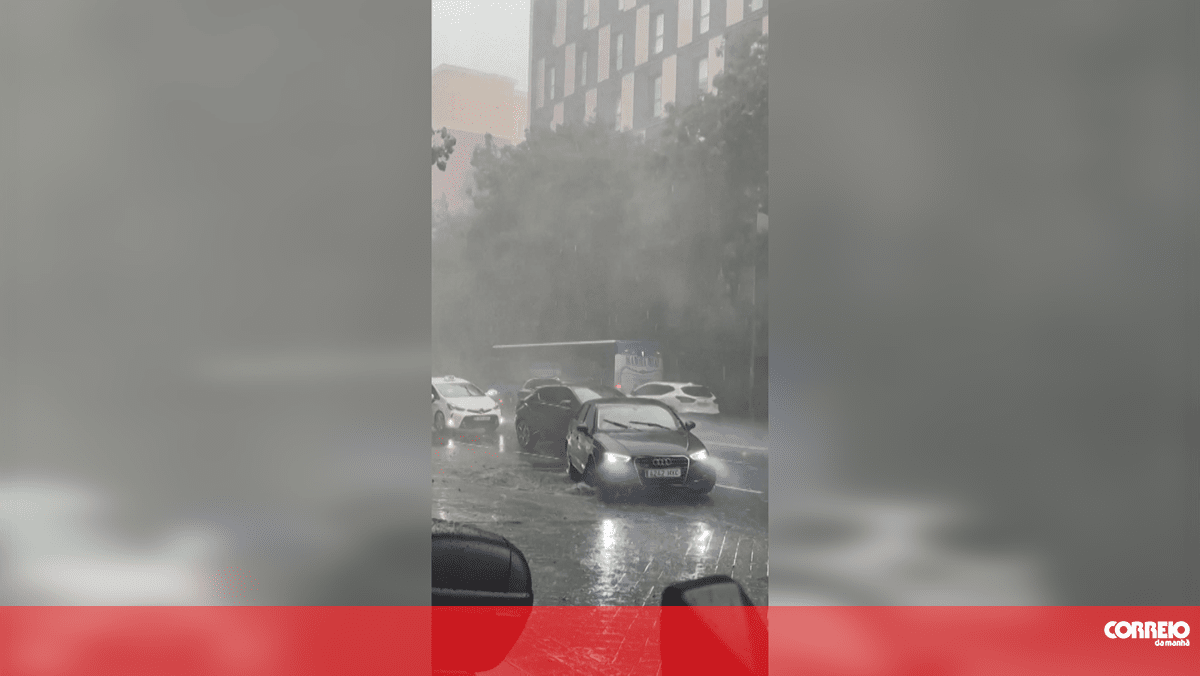 Chuva intensa e ventos fortes atingem Madrid – Vídeos