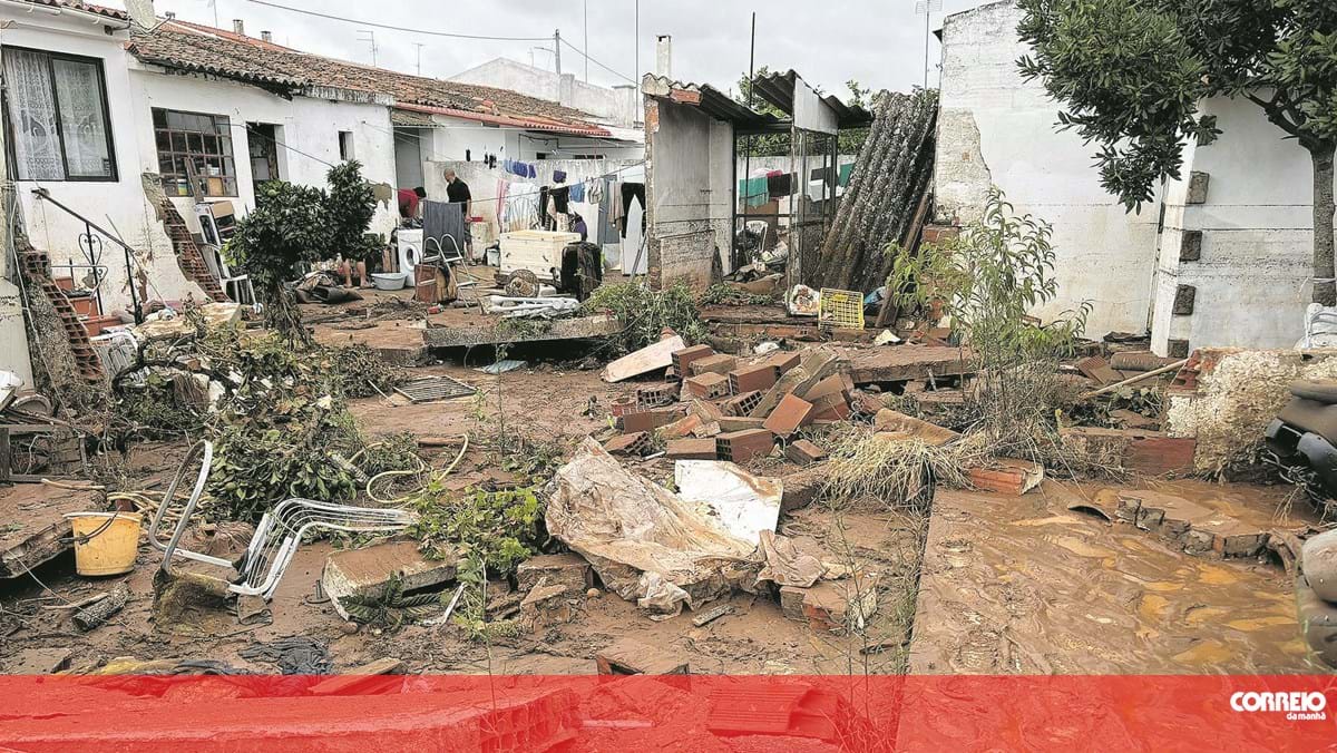 Chuva intensa danifica muros e casas no Alentejo – Sociedade
