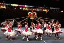 Apresentação da marcha do Bairro da Boavista