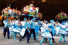 Apresentação da marcha de Belém