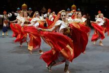 Apresentação da marcha do Castelo