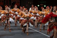 Apresentação da marcha da Penha de França