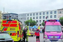 Heinrich Koch foi atacado com um x-ato na cidade de Mannheim 