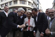 Ursula von der Leyen na campanha da AD