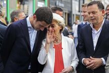 Ursula von der Leyen na campanha da AD