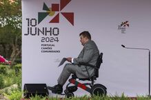 Rui Rosinha, bombeiro, esteve hospitalizado seis meses depois de ficar ferido no combate aos incêndios em 2017