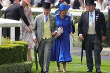 Carlos III e Camila em Ascot
