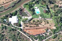 A Quinta de Mata Mouros, em Silves, onde aconteceu o enlace