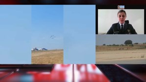 “Trágico”: Força Aérea reage à colisão de aeronaves que matou piloto espanhol em Beja