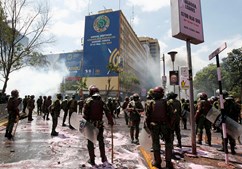 Protestos no Qúenia