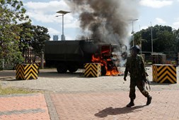 Protestos no Qúenia