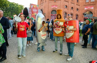 A Sagres foi a rainha da festa nos bairros de Lisboa