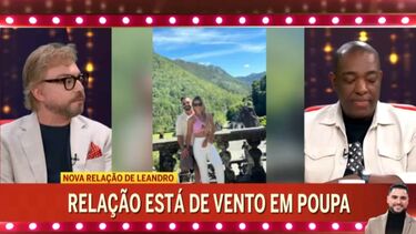 "Precisava de um grande amor": Duarte Siopa sobre nova paixão de Leandro 